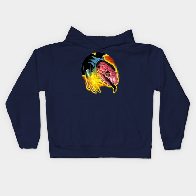 Scinestro Kids Hoodie by ThirteenthFloor